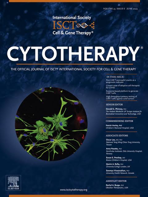 10.	Cytotherapy and Medical Research on Stem Cells