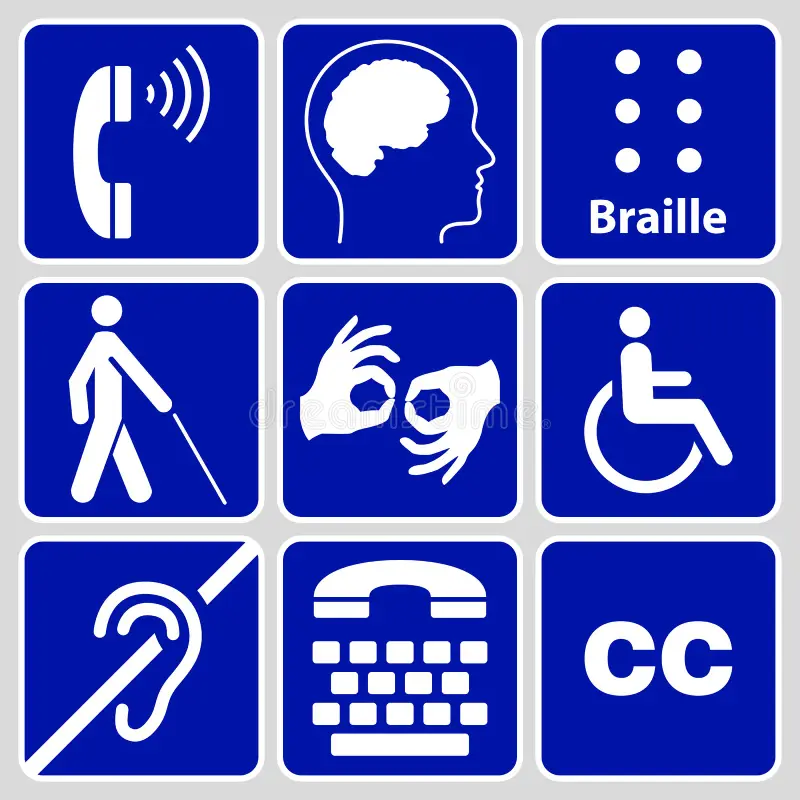 Disabilities refer to physical, mental, cognitive, or developmental conditions that impair, interfere with, or limit an individual's ability to perform certain tasks or engage in typical daily activities. 