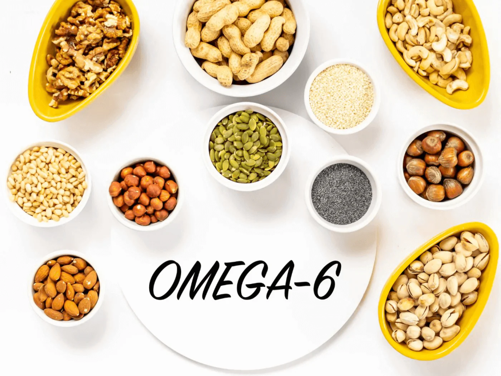 Omega-6 fatty acids (ω−6 FA) are a group of polyunsaturated fats that are essential for human health. 