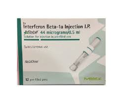 Interferon Beta (Avonex, Rebif, Betaseron): Injectable medications from the 1990s reducing inflammatory activity of Multiple Sclerosis (MS).